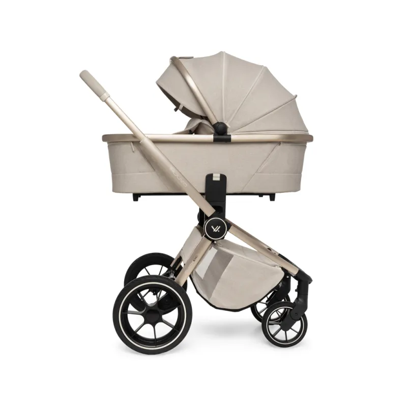MUUVO Kočárek kombinovaný Quick Boho set 2v1 + CYBEX Aton B2 i-Size + základna