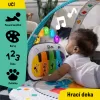 BABY EINSTEIN Podložka na hraní s ohrádkou a klavírem 3v1 Kick & Snooze™ 0m+