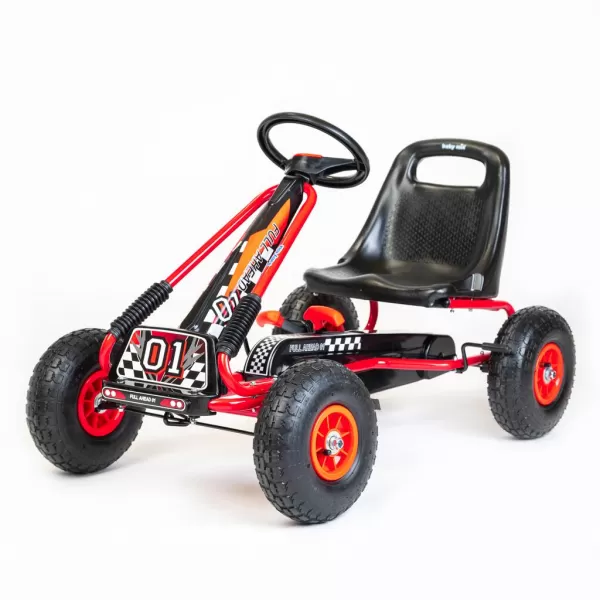 Baby Mix Dětská šlapací motokára Go-kart Razor