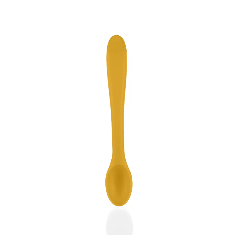 Zopa Silikonová lžička, Mustard Yellow