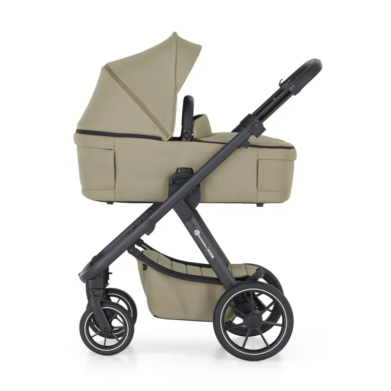 PETITE&MARS Kočárek kombinovaný ICON 2v1 XXL RWS + CYBEX Aton B2 i-Size + základna