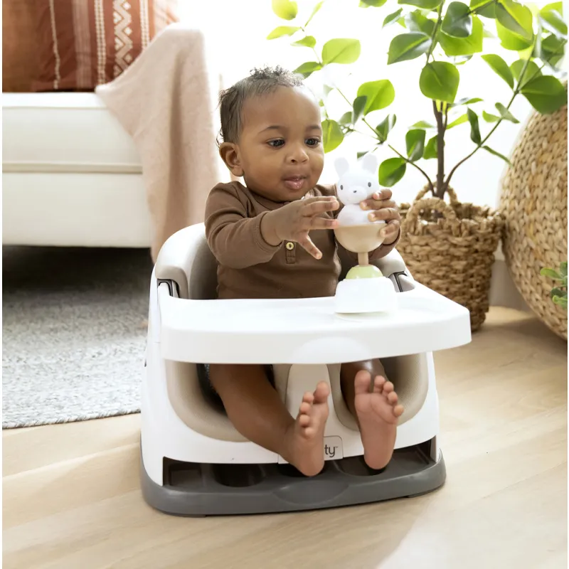 INGENUITY Podsedák na židli 2v1 Baby Base Cashmere 6m+ do 22 kg
