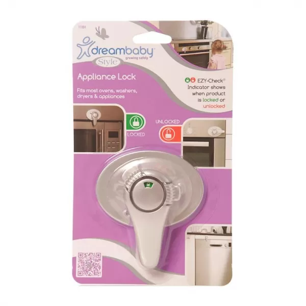 DREAMBABY Zámek na spotřebiče Silver