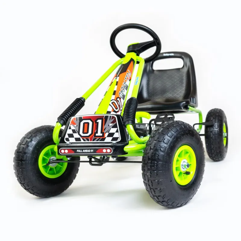 Baby Mix Dětská šlapací motokára Go-kart Razor