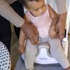 INGENUITY Podsedák na židli 2v1 Baby Base Cashmere 6m+ do 22 kg