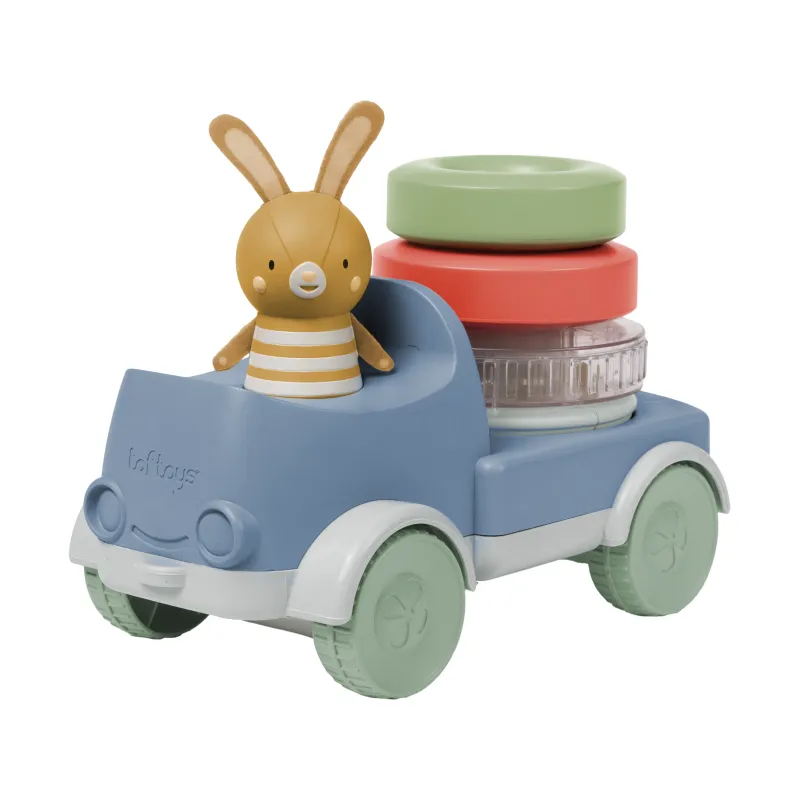 Taf Toys Náklaďák s pyramidou Bunny