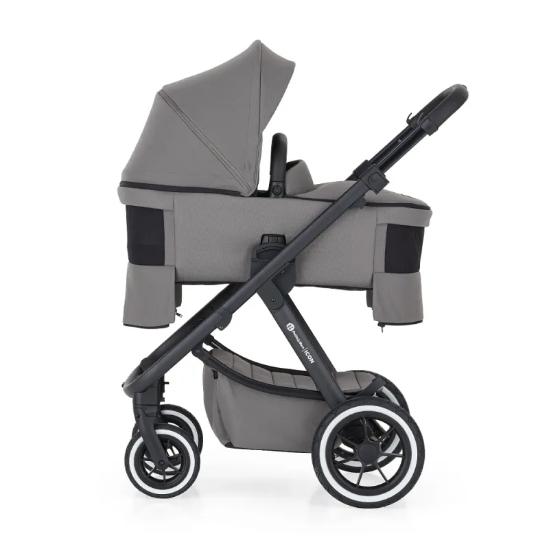 PETITE&MARS Kočárek kombinovaný ICON 2v1 LITE AIR + CYBEX Aton B2 i-Size + základna