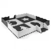Milly Mally Pěnové puzzle podložka ohrádka Jolly 2x2 Grey