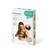 BABYONO Podprsenka těhotenská a na kojení bílá veľ. E80-85