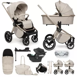 MUUVO Kočárek kombinovaný Quick Boho set 2v1 + CYBEX Aton B2 i-Size + základna