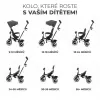 KINDERKRAFT Tříkolka Aston Malachite Grey