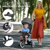 KINDERKRAFT Tříkolka Aston Malachite Grey