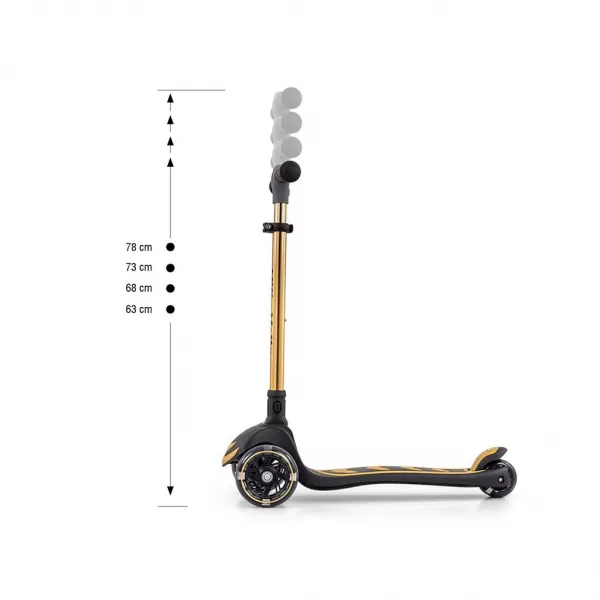 Milly Mally Dětská koloběžka Scooter Boogie Golden