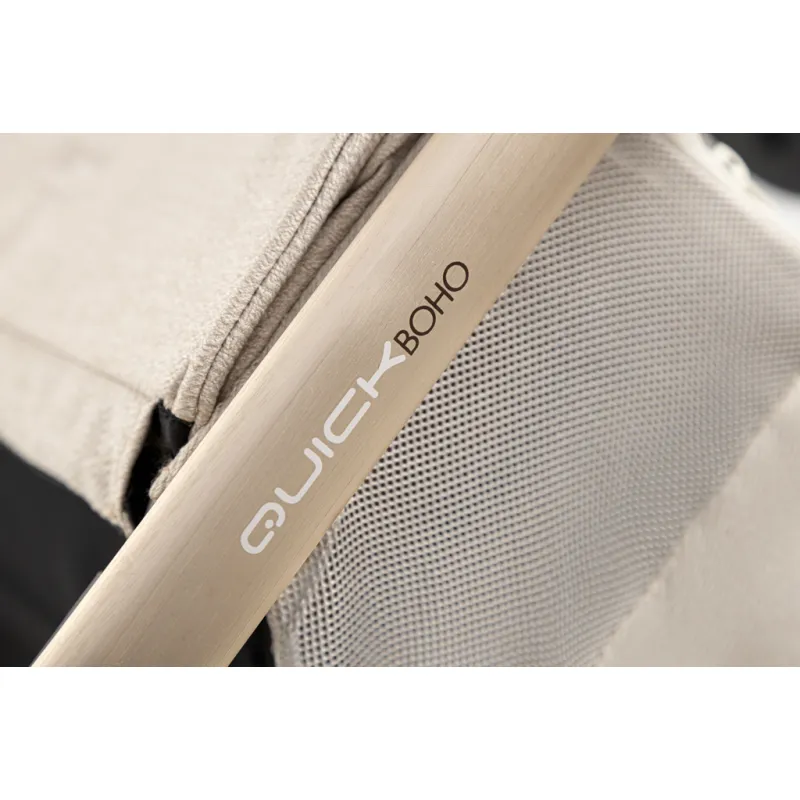 MUUVO Kočárek kombinovaný Quick Boho set 2v1 + CYBEX Aton B2 i-Size + základna