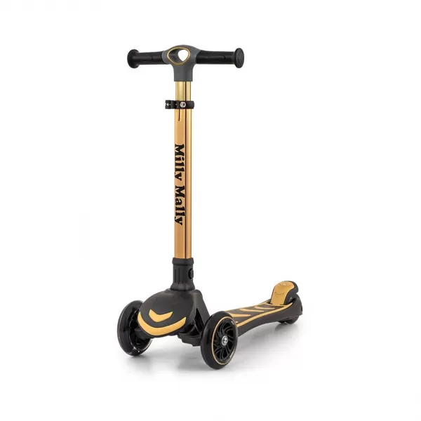 Milly Mally Dětská koloběžka Scooter Boogie Golden