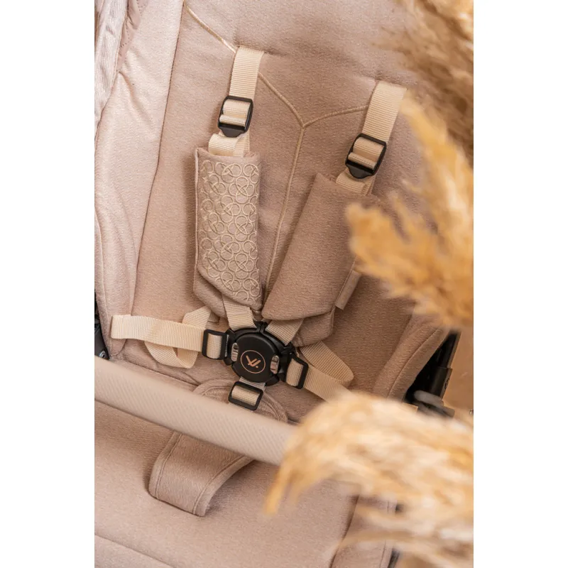 MUUVO Kočárek kombinovaný Quick Boho set 2v1 + CYBEX Aton B2 i-Size + základna
