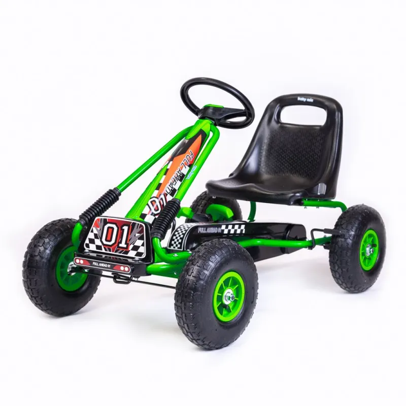 Baby Mix Dětská šlapací motokára Go-kart Razor