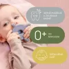 Zopa Silikonové dřevěné kousátko Turtle