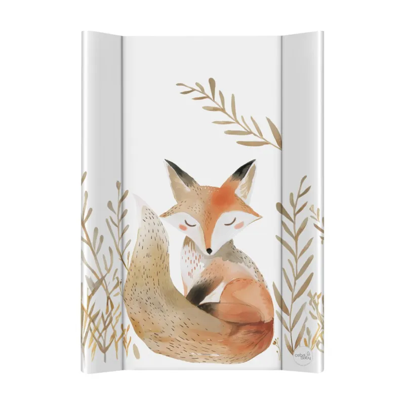 CEBA Podložka přebalovací 2-hranná s pevnou deskou (50x70) Basic Red Fox