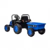 Milly Mally Elektrický traktor s vlečkou Farmer modrý