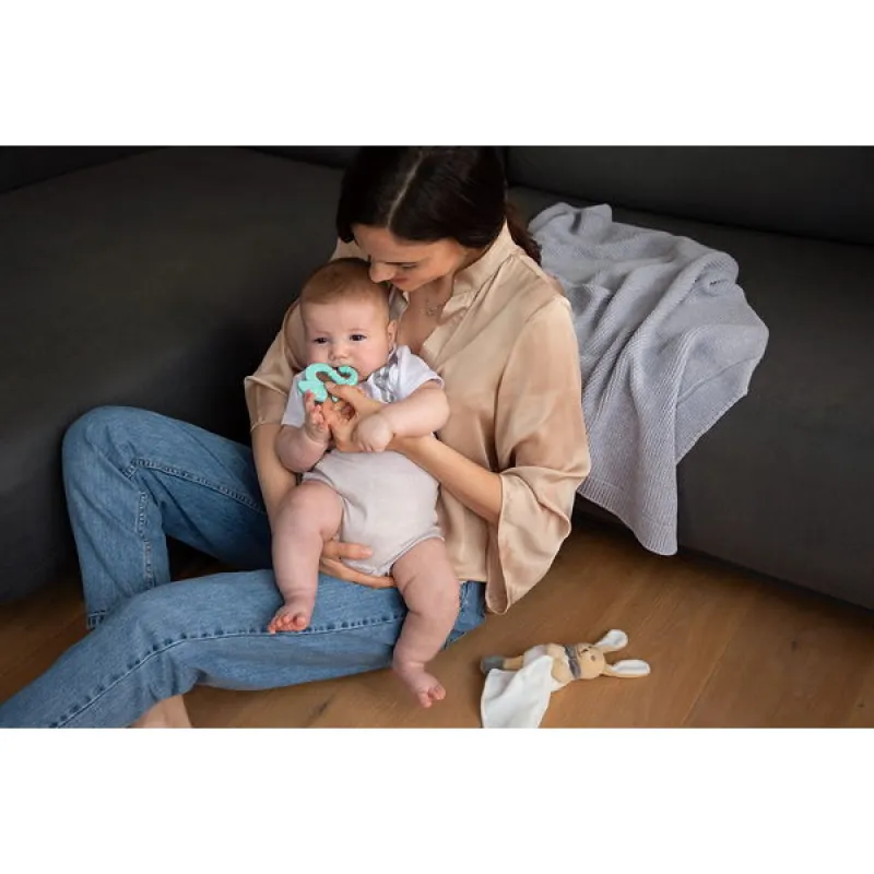 CHICCO Kousátko silikonové Super Soft Chameleon modrý 2m+