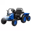 Milly Mally Elektrický traktor s vlečkou Farmer modrý