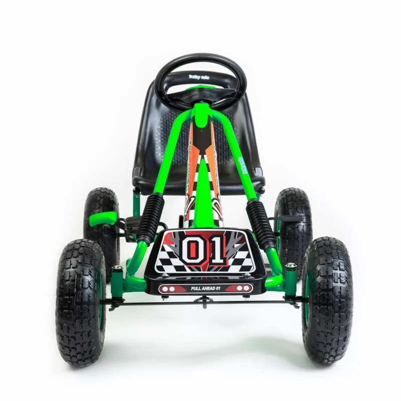Baby Mix Dětská šlapací motokára Go-kart Razor