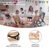 KINDERKRAFT Židlička jídelní Enock