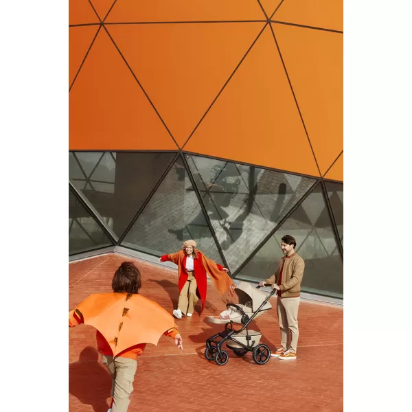 EASYWALKER Kočárek kombinovaný Jimmey XXL RWS + CYBEX Aton B2 i-Size + základna