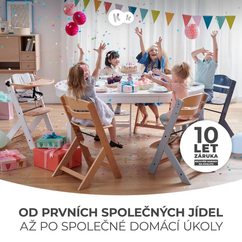 KINDERKRAFT Židlička jídelní Enock