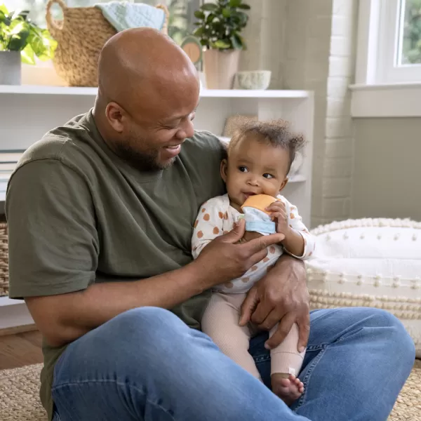 INGENUITY Kousátko s rukavičkou liška Kitt bez BPA 3m+