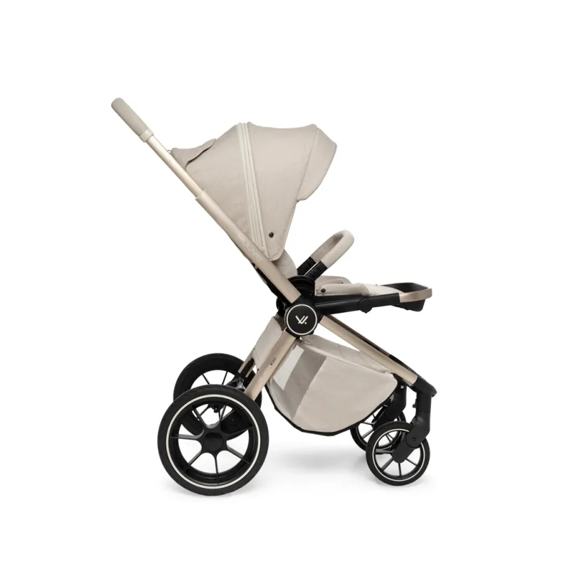 MUUVO Kočárek kombinovaný Quick Boho set 2v1 + CYBEX Aton B2 i-Size + základna