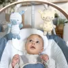 INGENUITY Houpačka pohupující hudební Chambray 0m+, do 9 kg