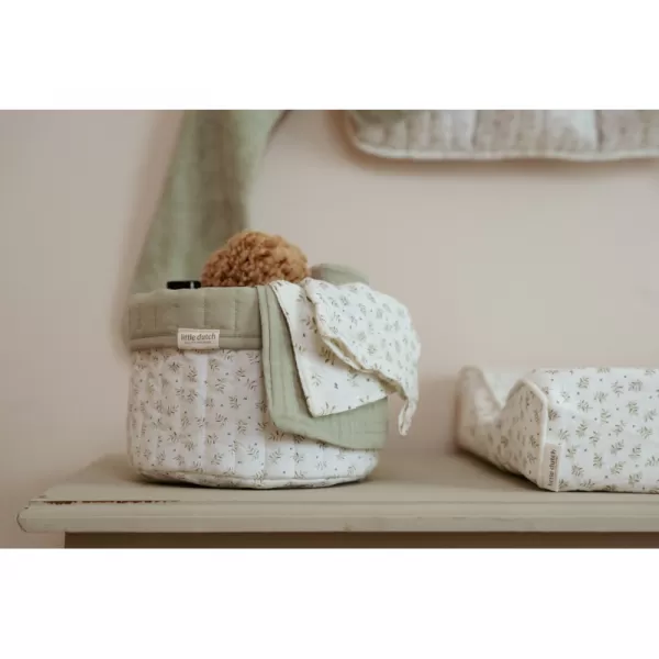 Little Dutch Potah na přebalovací podložku Blueberry Leaves