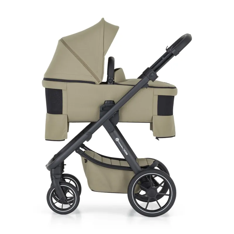 PETITE&MARS Kočárek kombinovaný ICON 2v1 LITE RWS + CYBEX Aton B2 i-Size + základna