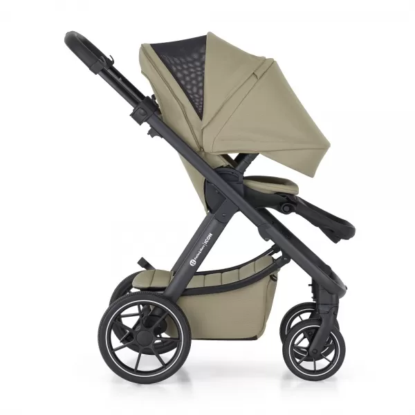 PETITE&MARS Kočárek kombinovaný ICON 2v1 LITE RWS + CYBEX Aton B2 i-Size + základna