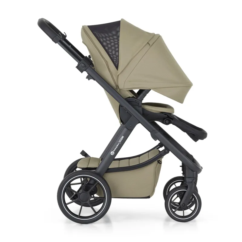 PETITE&MARS Kočárek kombinovaný ICON 2v1 LITE RWS + CYBEX Aton B2 i-Size + základna