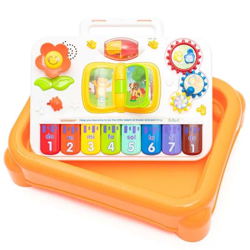 Baby Mix Multifunkční hudební vzdělávací stolek 3in1