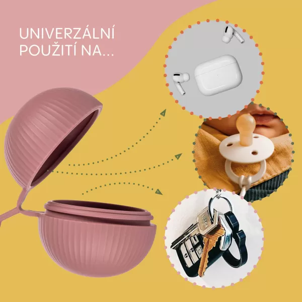 Zopa Silikonové pouzdro na dudlík uzavíratelné