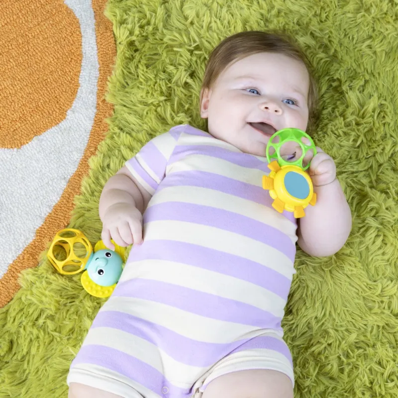 OBALL Hračka Oball Kousátka Soother Pals™ Easy-Grasp 2ks 3m+