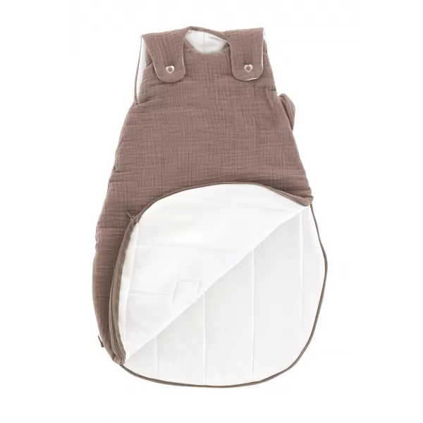 TRÄUMELAND Vnější spací pytel Liebmich Musselin Kastanie 50/56