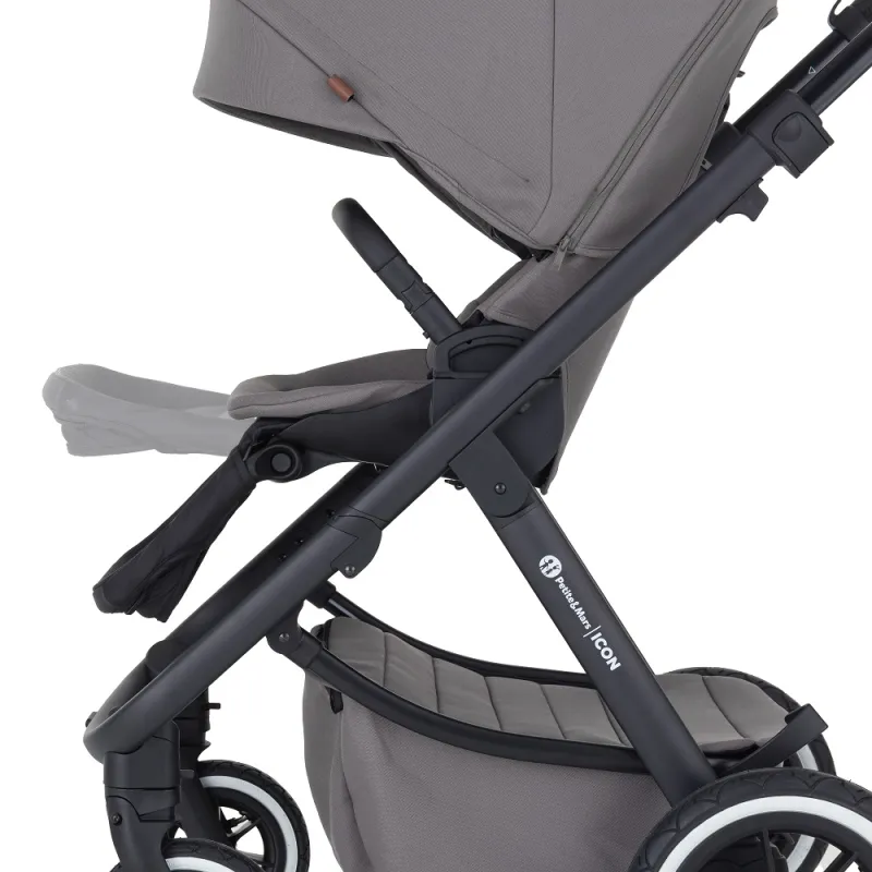 PETITE&MARS Kočárek kombinovaný ICON 2v1 LITE AIR + CYBEX Aton B2 i-Size + základna