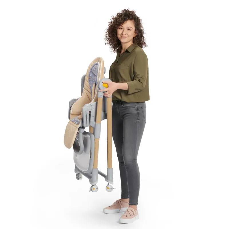 KINDERKRAFT SELECT Židlička jídelní Lastree Wood, Premium