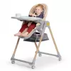 KINDERKRAFT SELECT Židlička jídelní Lastree Pink, Premium