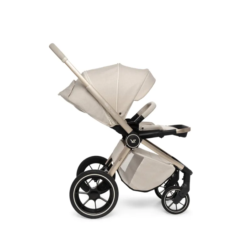 MUUVO Kočárek kombinovaný Quick Boho set 2v1 + CYBEX Aton B2 i-Size + základna