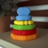 BABY EINSTEIN Kousátko stohovací 2v1 Stack&Teethe™ 0m+