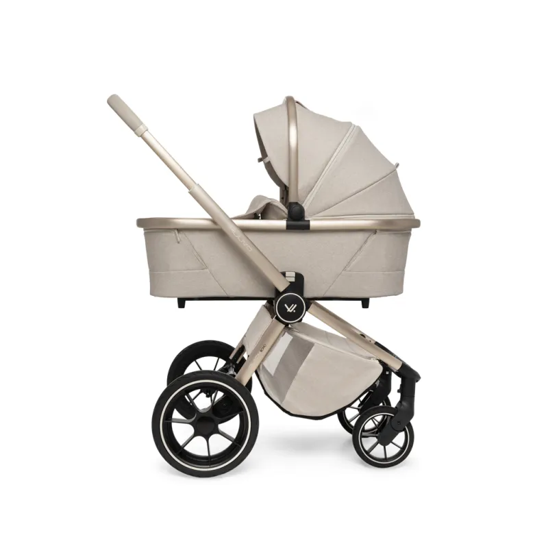 MUUVO Kočárek kombinovaný Quick Boho set 2v1 + CYBEX Aton B2 i-Size + základna
