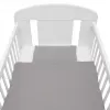 New Baby Mušelínový set s výplní 80x70 cm šedý