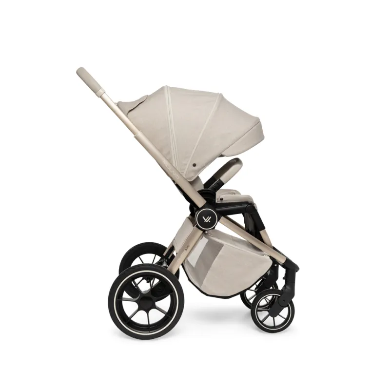 MUUVO Kočárek kombinovaný Quick Boho set 2v1 + CYBEX Aton B2 i-Size + základna