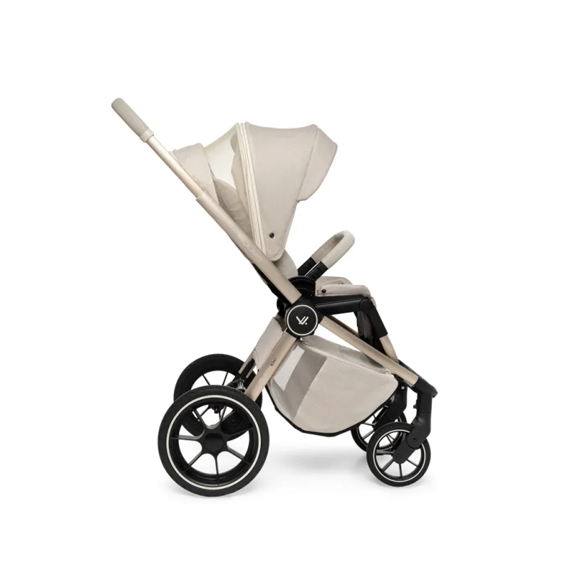 MUUVO Kočárek kombinovaný Quick Boho set 2v1 + CYBEX Aton B2 i-Size + základna